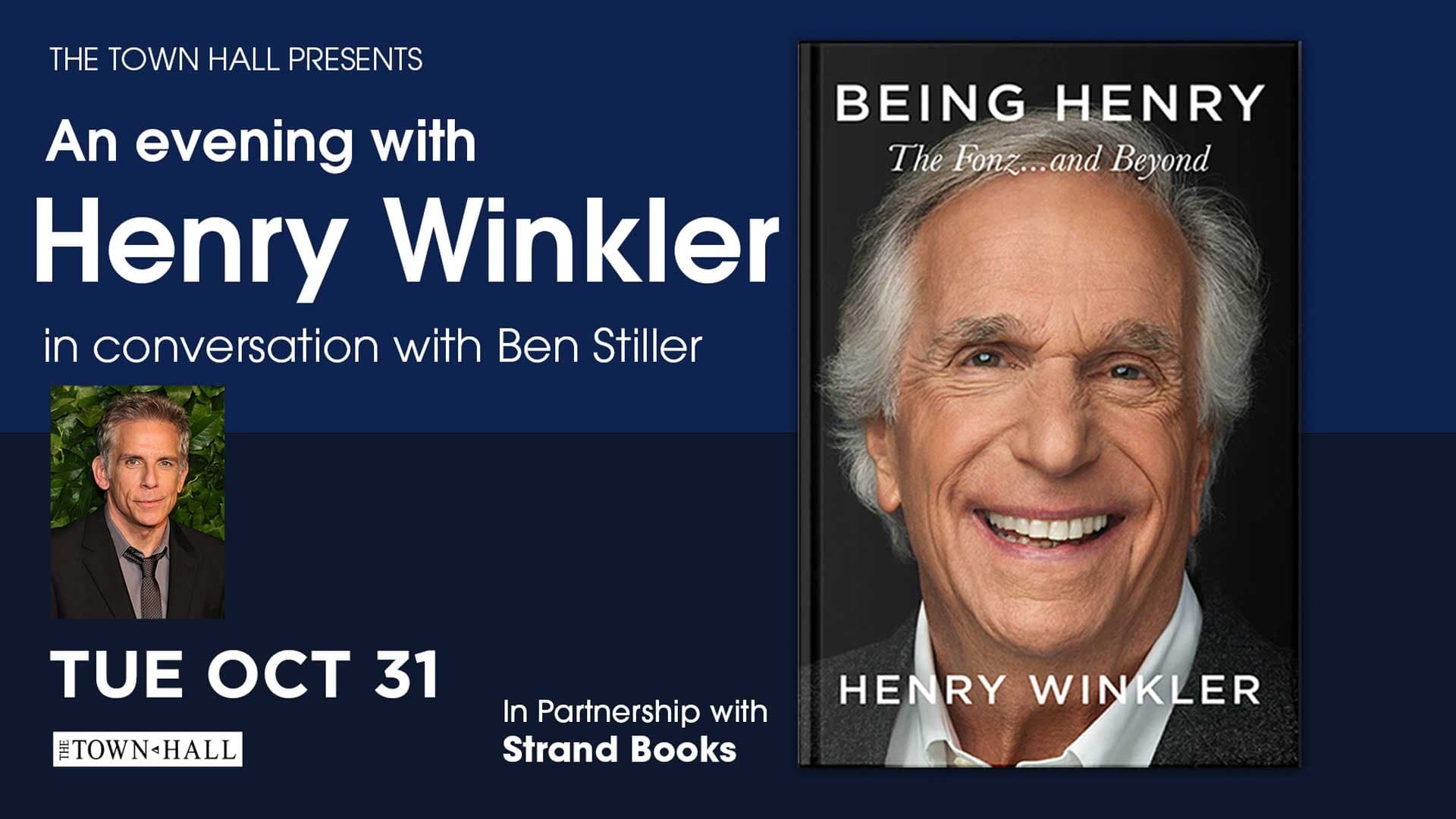 Being Henry: An Evening With Henry Winkler