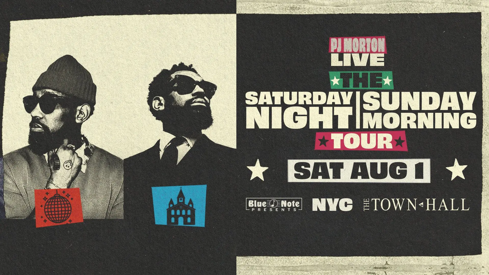 PJ Morton - Saturday Night Sunday Morning Tour