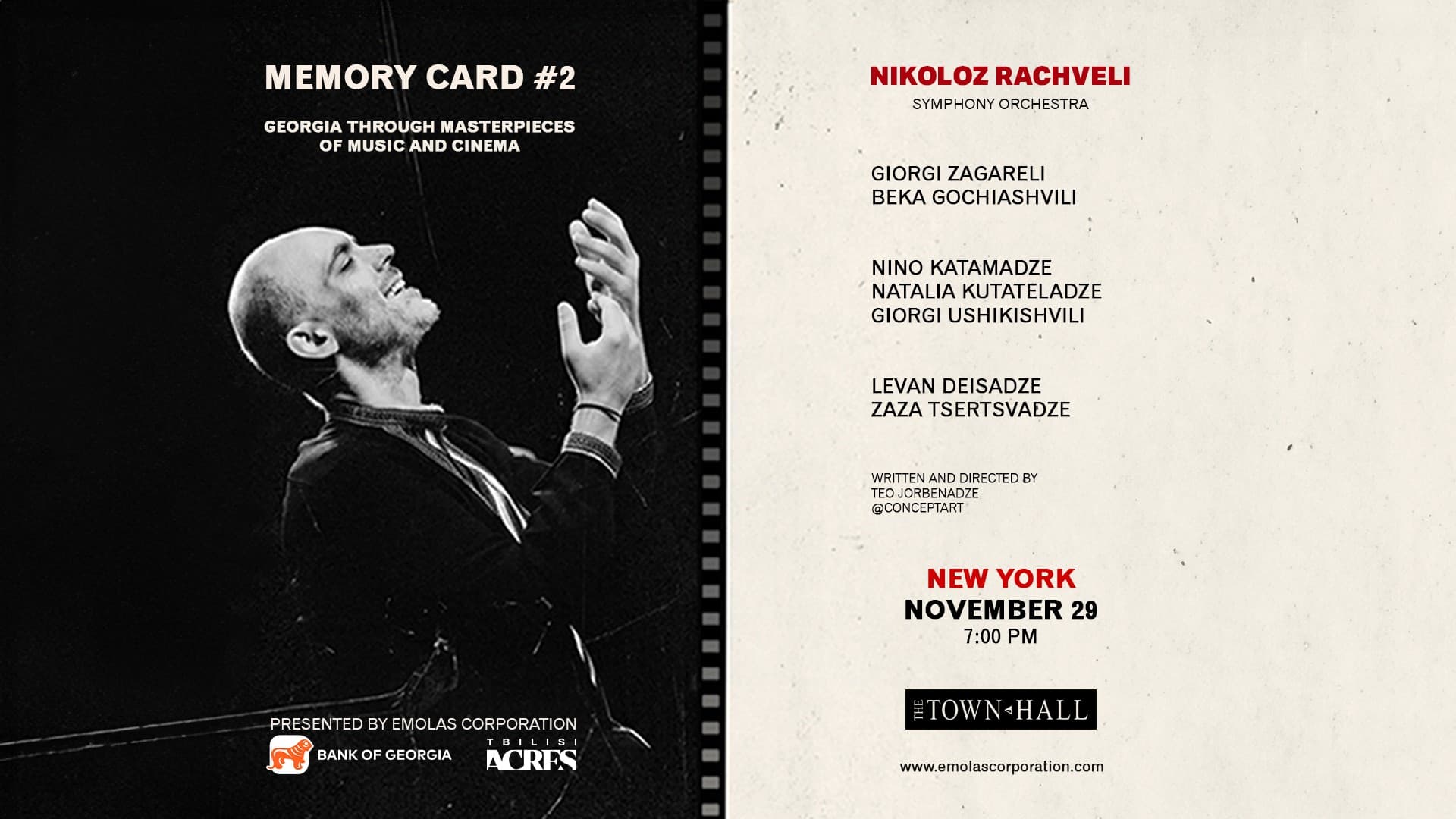Memory Card #2: Georgia Through Masterpieces of Music and Cinema