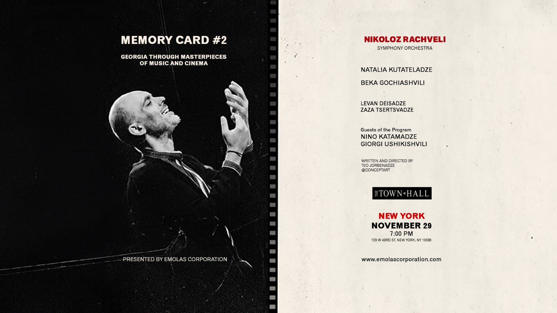 Memory Card #2: Georgia Through Masterpieces of Music and Cinema